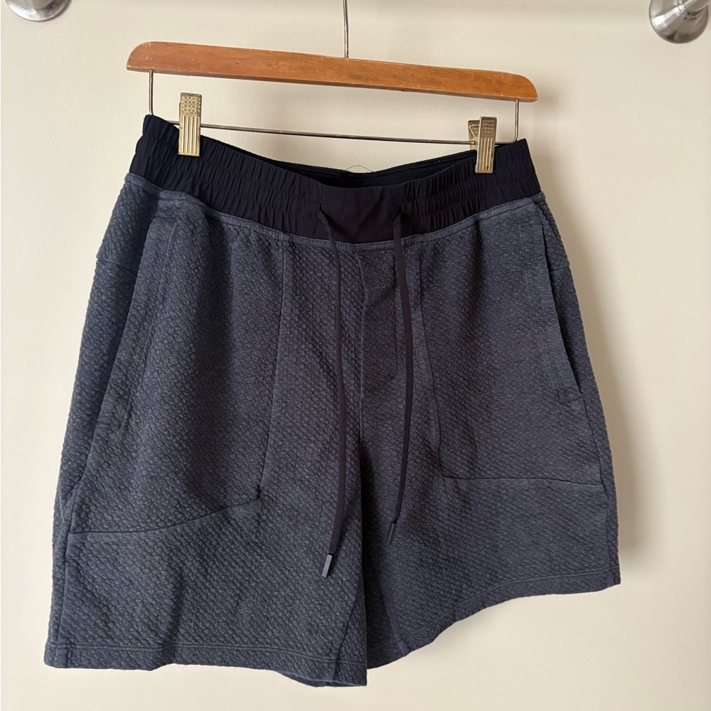 Charcoal Men's Lululemon At Ease Shorts